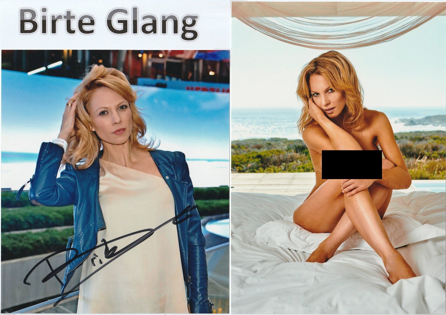 Autografi: Birte Glang / Originalautogramm – Usato da Schwyz venduto da racingautographs