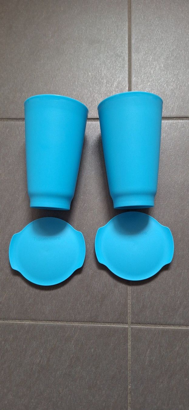 Tupperware Contenitori & Simili: Tupperware, gobelet allegra (2x) – Nuovo e nell'imballaggio originale da Lussery-Villars venduto da pousinete02 2