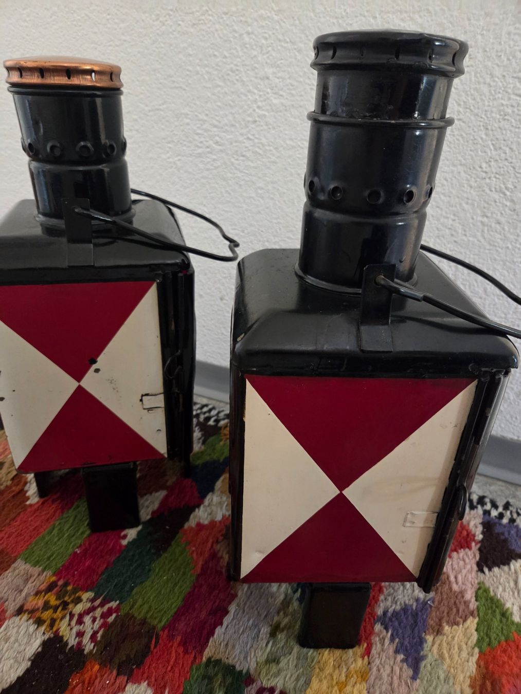 Lampen: 2 Eisenbahnlaternen **Abholung Rorschacherberg** – Gebraucht aus Zürich von Schmani_hu 3