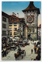 Bern, Zeitglocke 12 Uhr Mittags