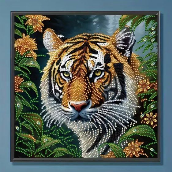 Kit bricolage: Diamond Painting Tiger-21-Poly-226 – Nuovo e nell'imballaggio originale da Obergösgen venduto da Diydiamant 1