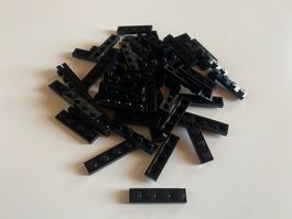 LEGO - 50 - SCHWARZE - EINERPLÄTTLI - 4 X 1