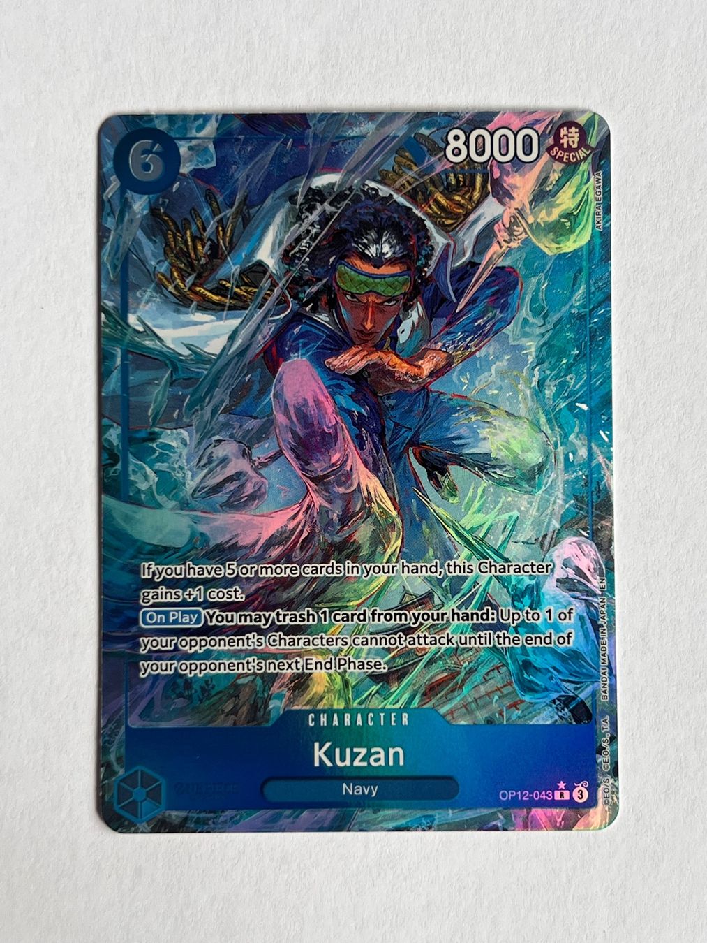 Bandai Carte collezionabili: Kuzan - OP12-043 – Usato da Ilanz venduto da caui