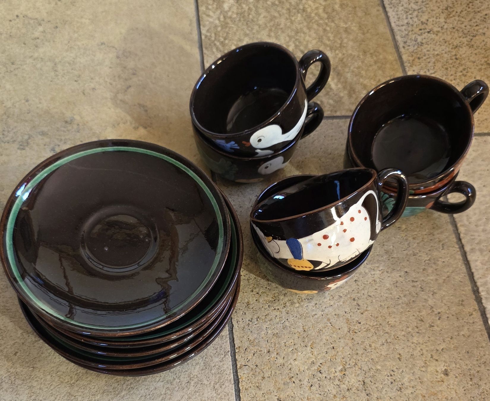 Set di piatti: Schönes Keramikset H. Steiner, Kiesen – Usato da Burgdorf venduto da Handera 3
