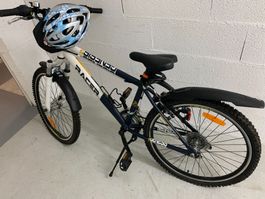 VTT enfant 8–12 ans, robuste, parfait état, peu utilisé!