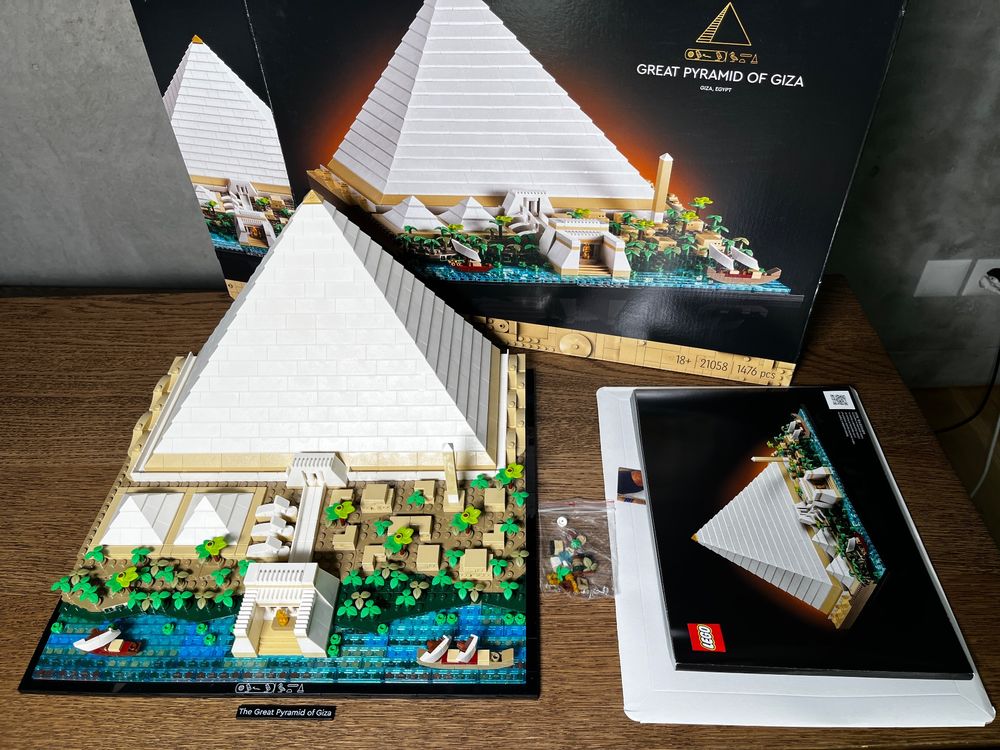 LEGO 21058 Architecture Pyramids of Giza / Cheops Pyramid (Gebraucht ...