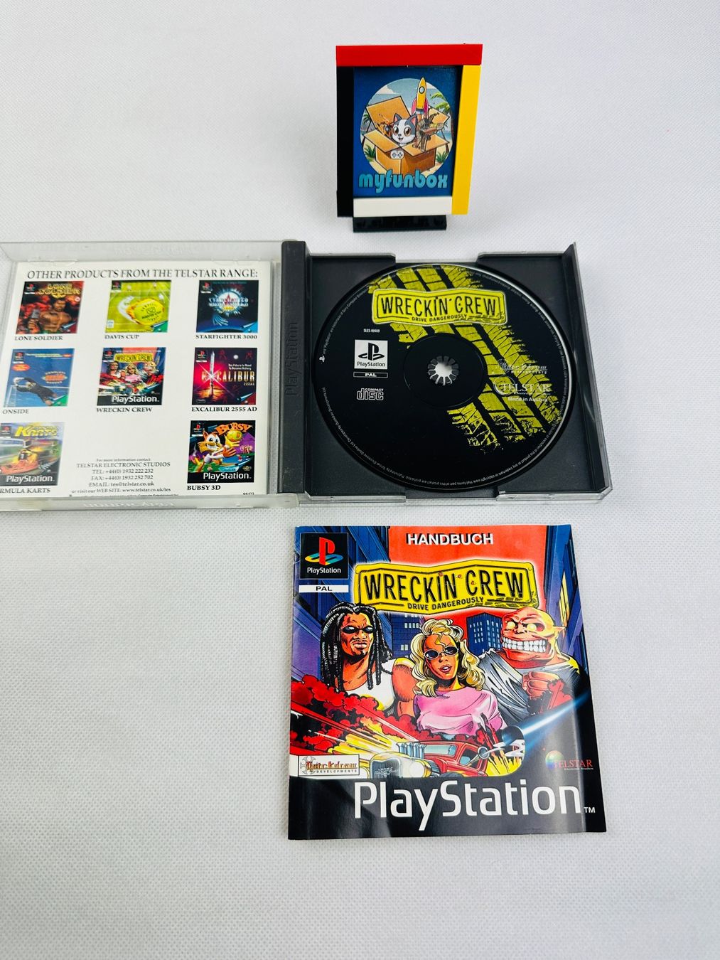 Giochi: Playstation 1 PS1 Wrecking Crew CIB – Usato da Kappel SO venduto da MyFunBox 2