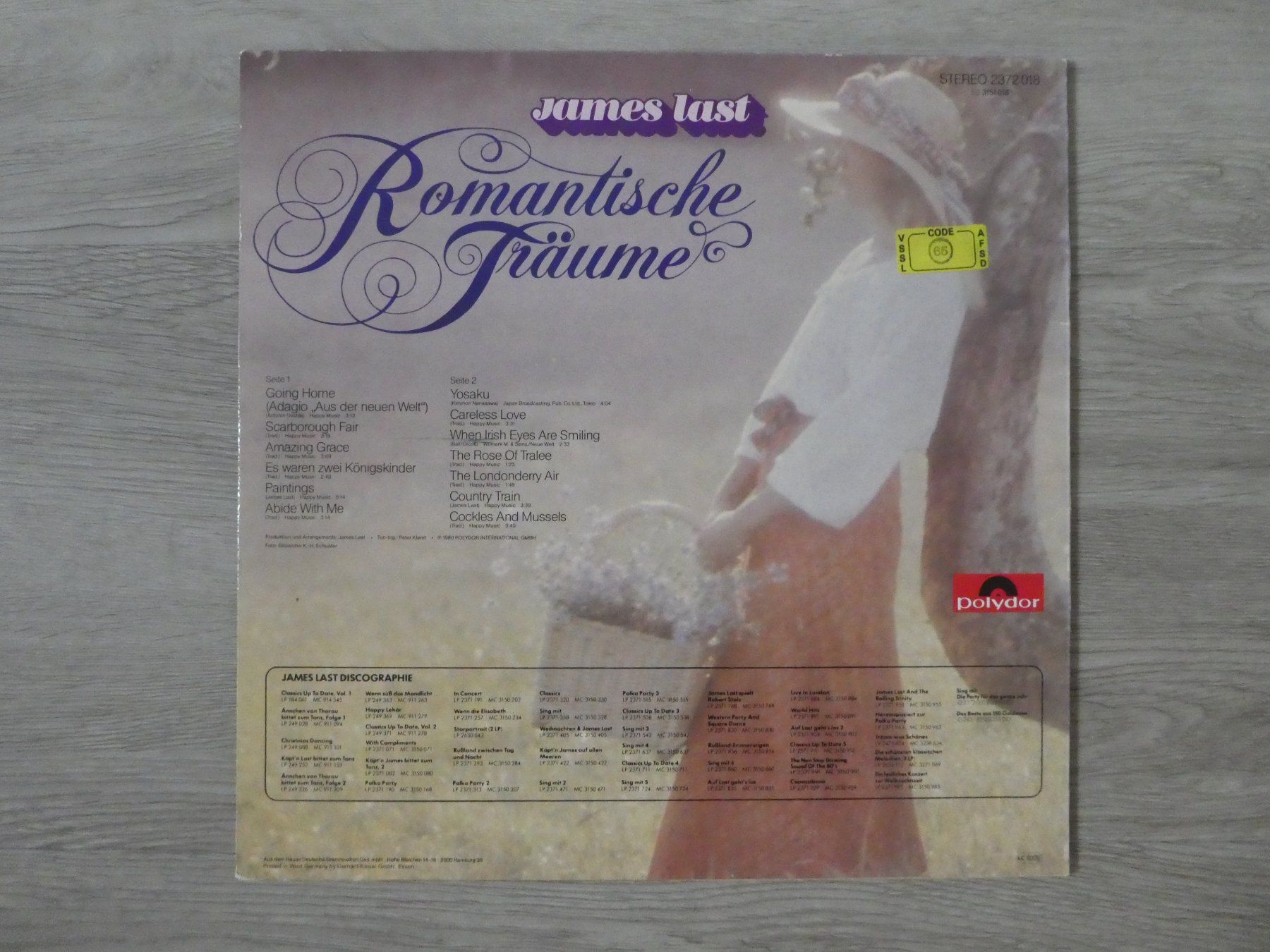 Vinyles: James Last LP, Romantische Träume. – D'occasion à Andelfingen par Annegret06 1