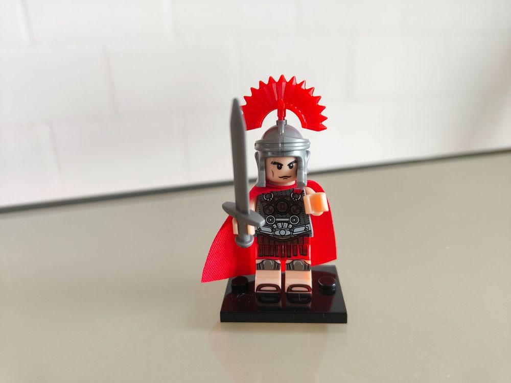 Ritter / Römer Minifigur Klemmbaustein 7 (3) (Neu (gemäss Beschreibung ...