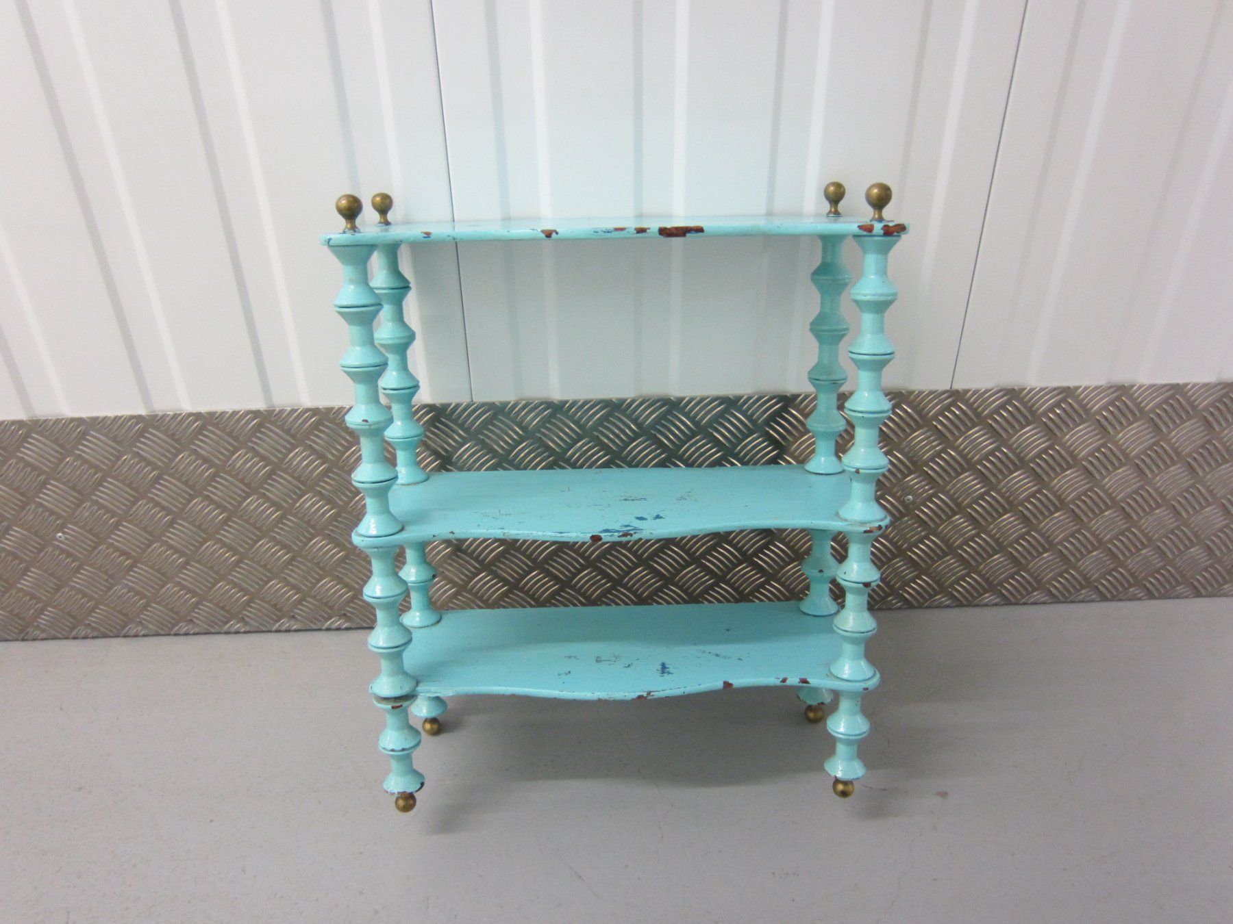 Scaffali: Hartholz Etagère Shabby chic – Usato da Bern venduto da Nanuni