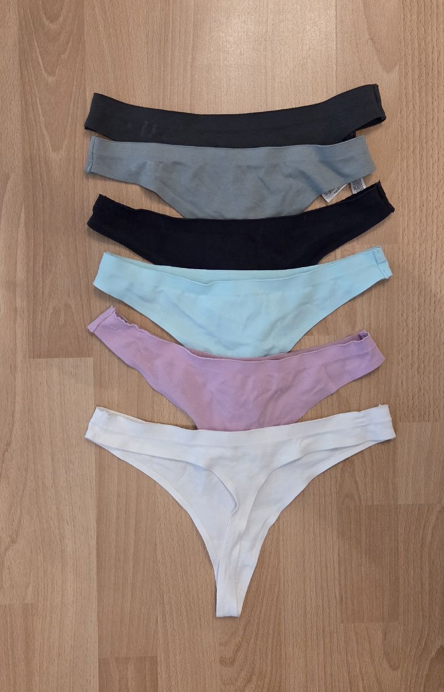 Autres dessous: 6er Set String-Tangas, Gr. S, Neuwertig – Neuf (Voir description) à Winterthur par sheryljasmine95 1