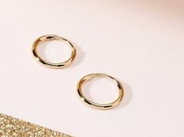 Creolen 1,2 mm 585 Gold 14 Karat
