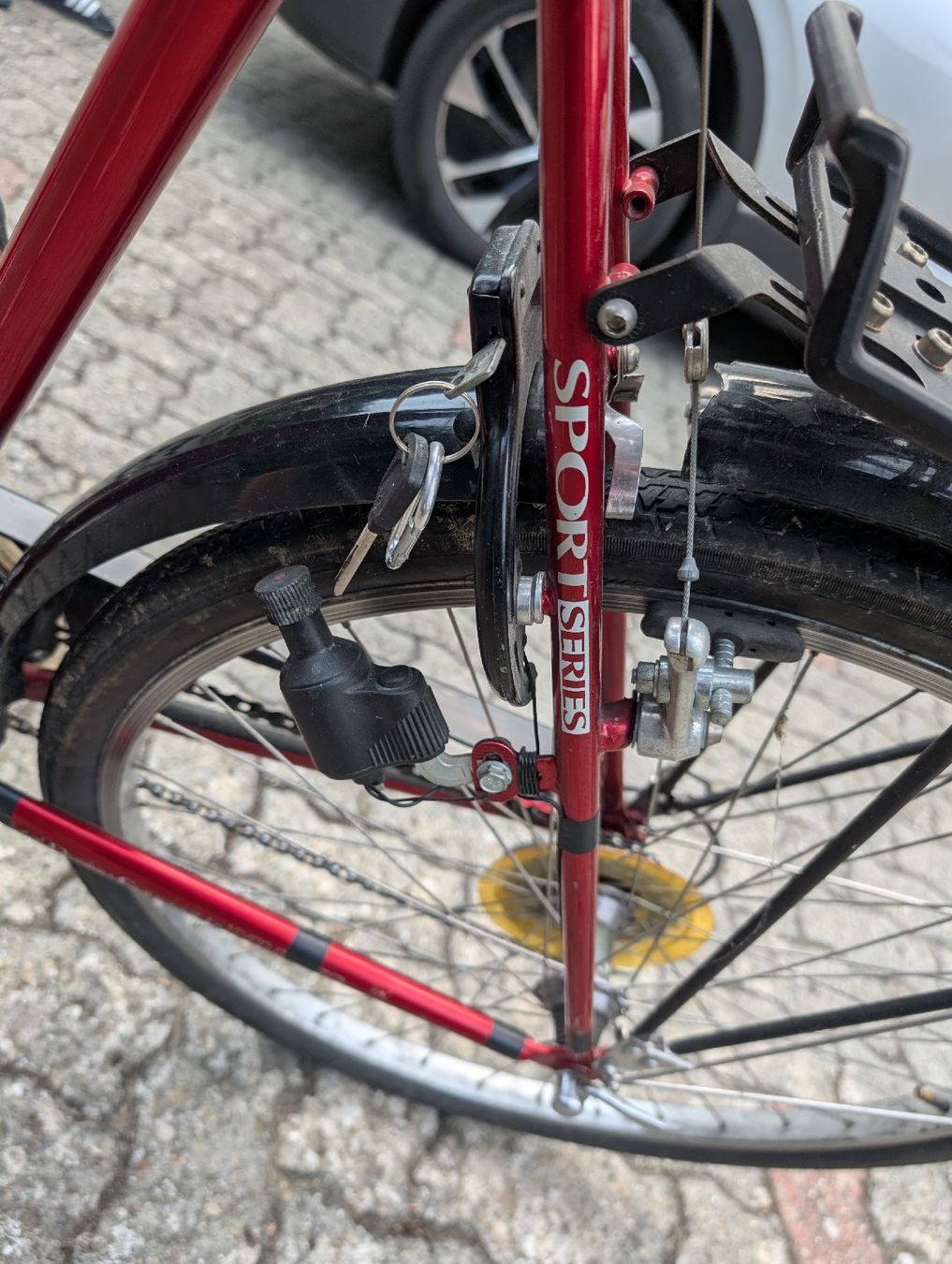 Villiger Velos: Vélo Arrow WILDCAT rouge de Villiger – Gebraucht aus Yverdon-les-Bains von Blork14 3
