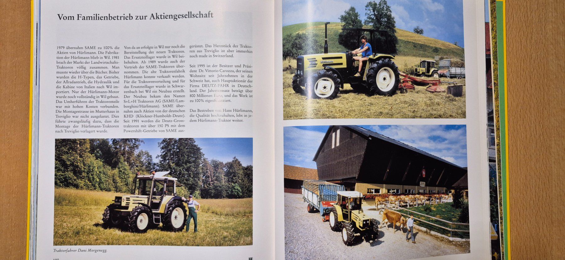 Hürlimann Trattori: Buch 75 Jahre Hürlimann Traktor – Usato da Egg SZ venduto da Bko1 5