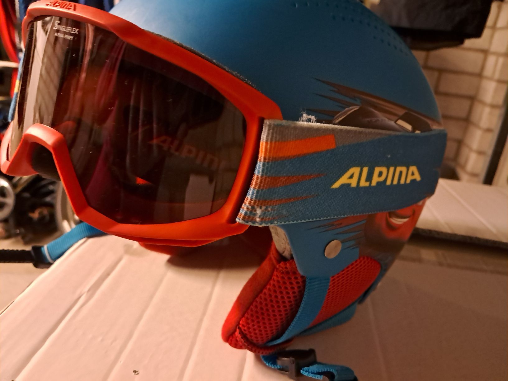 Alpina Caschi: Skihelm Alpina – Usato da Koppigen venduto da Tanne2014 3