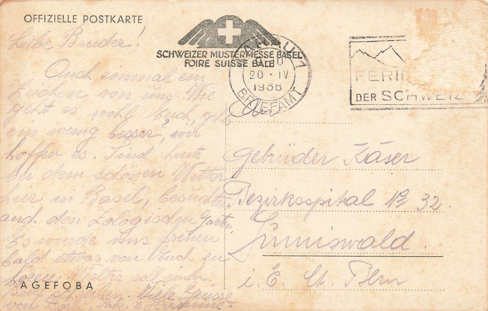 Cartes postales: Offizielle Postkarte basel anime – D'occasion à Biasca par Blenio71 1