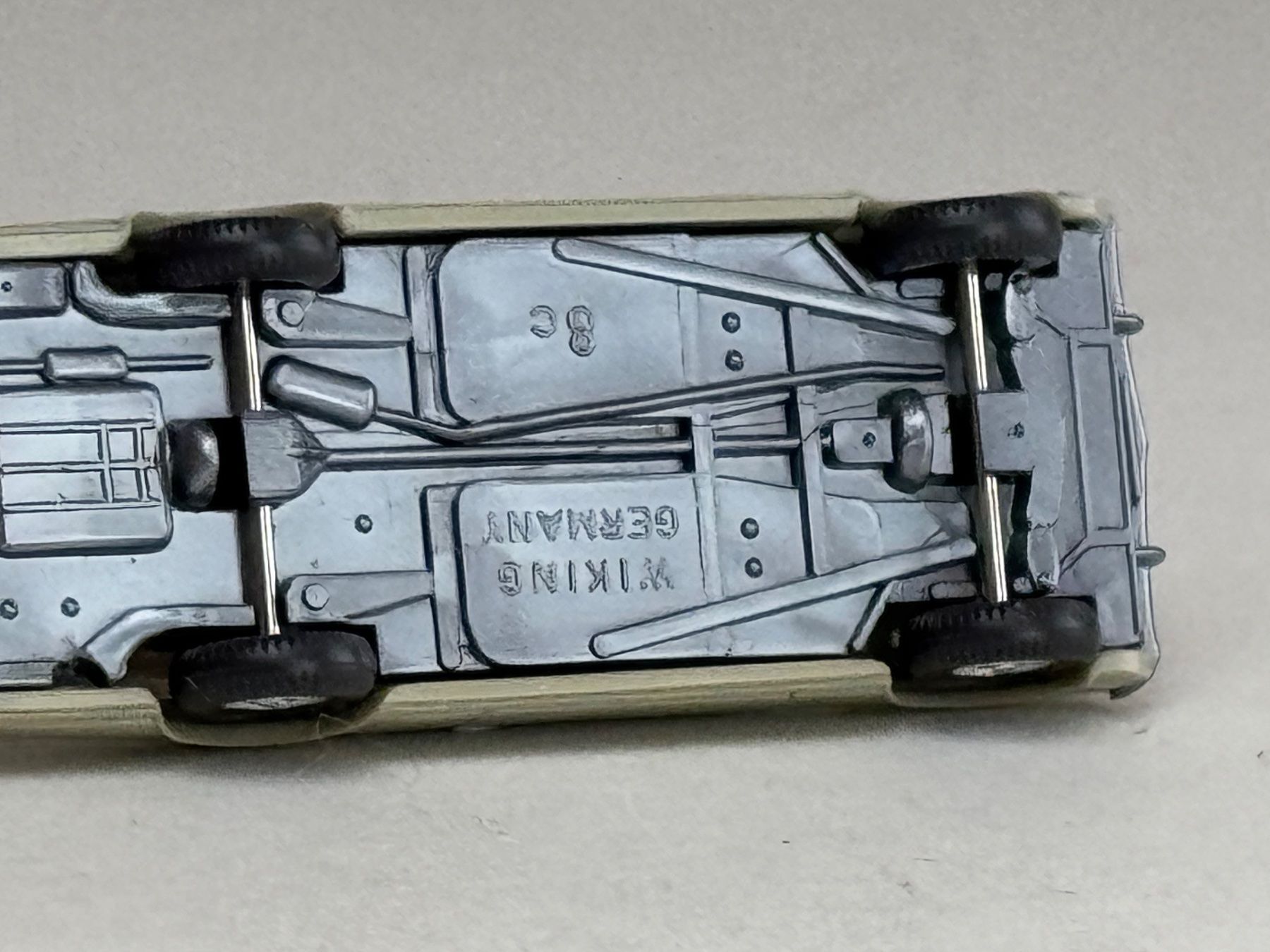Wiking Modellautos: Opel Commodore Coupe hellgelbgrau – Gebraucht aus Elm von Wikmtz 2