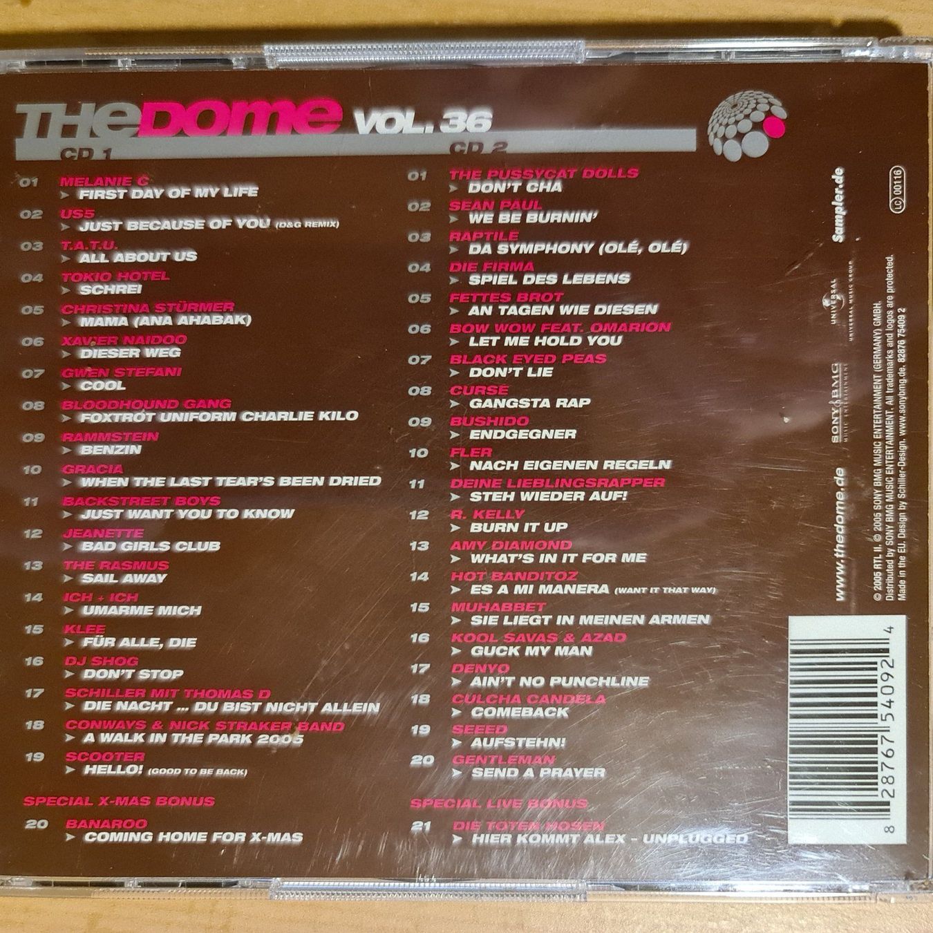 CD: The Dome Vol.36 CD – Usato da Dintikon venduto da Vexi 1