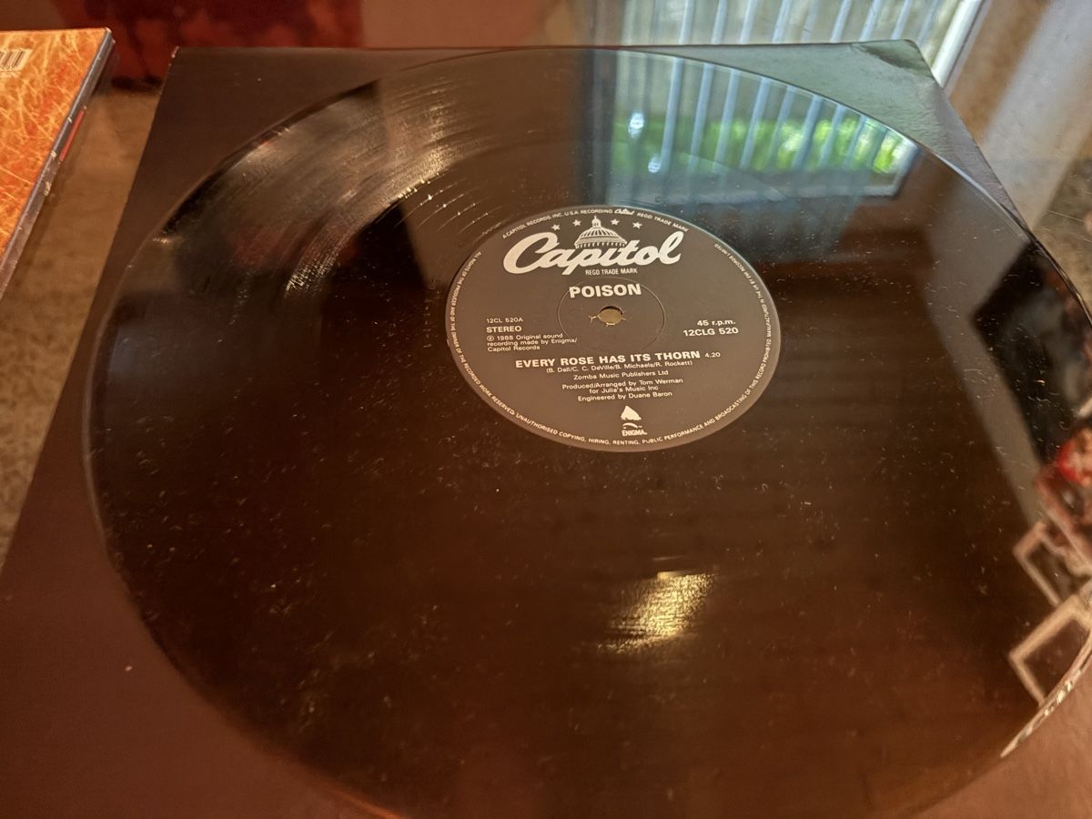 Dischi in vinile: VINYL single POISON rare – Usato da Herzogenbuchsee venduto da warrior77 3
