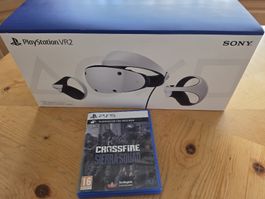 PS5 VR2 Brilleset mi Spiel Crossfire Sierra Squad neuwertig