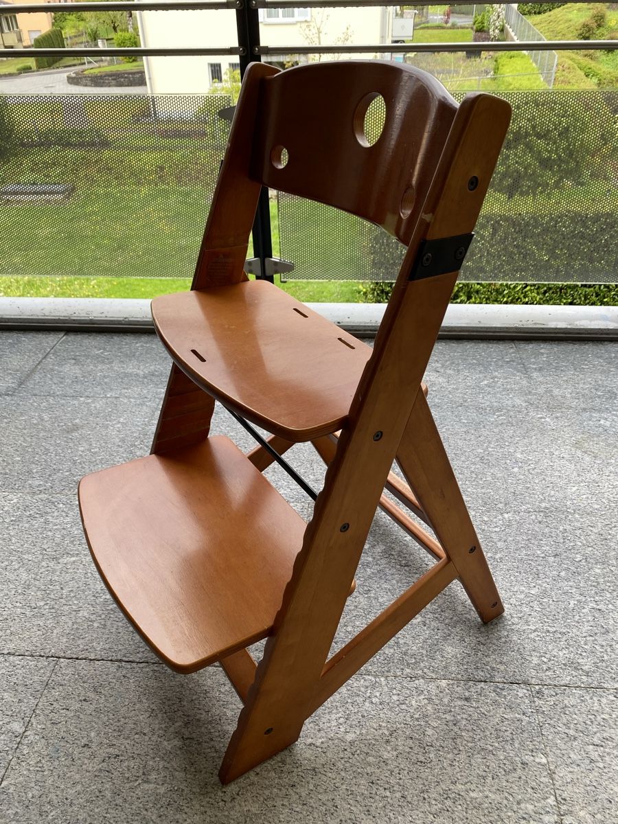 Seggioloni: Treppenhochstuhl - braun – Usato da Hergiswil NW venduto da mar_js5v 1