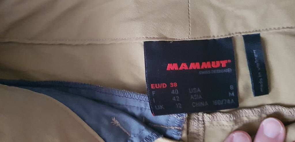 Mammut Pantaloni: Mammut Wandershort UV 30 Gr. M neu!! – Nuovo e nell'imballaggio originale da Embrach venduto da Lilly2021 3
