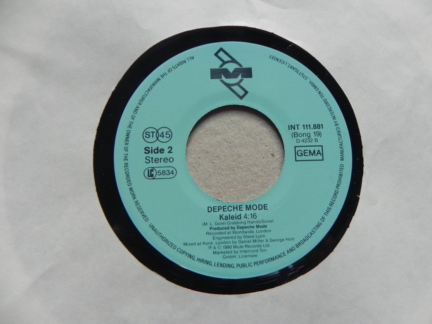 Dischi in vinile: Single engl. Synth - Rock Pop Band Depeche Mode 1990 – Usato da Siebnen venduto da krimsie 3