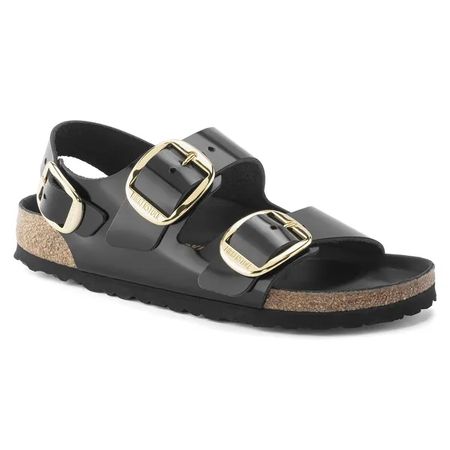 Birkenstock Milano Big Buckle noir pt 41