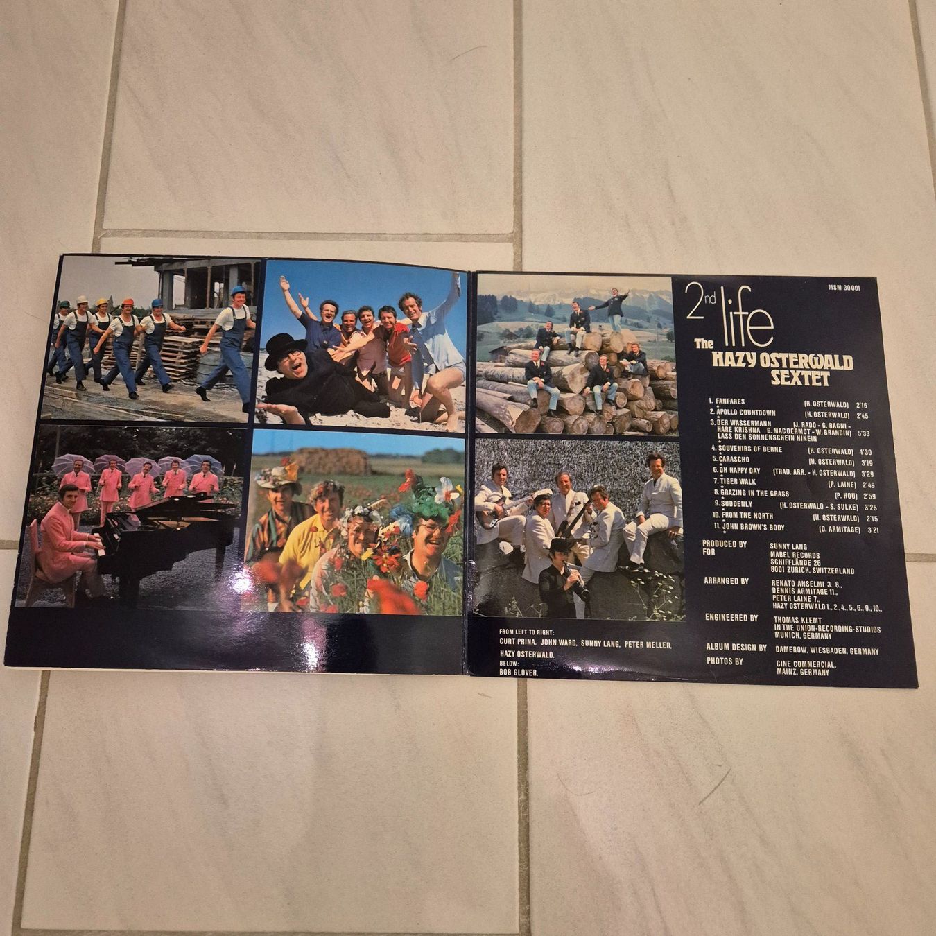 Dischi in vinile: The Hazy Osterwald Sextet – Usato da Arni AG venduto da kurtrmeier 1