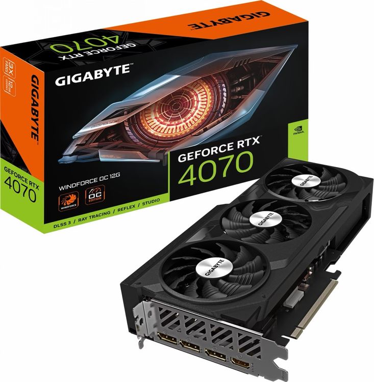 Gigabyte GeForce RTX 4070 - Windforce OC 12G - Perfect! (Neu (gemäss ...
