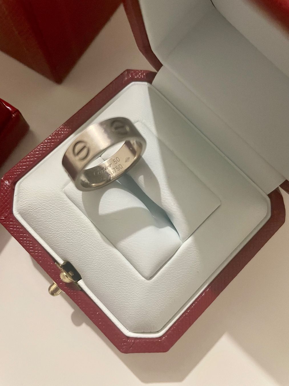 Cartier Anelli: Bague cartier love – Usato da Genève venduto da Videdress22 1