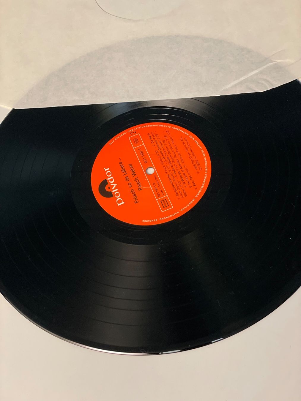 Dischi in vinile: Peach Weber - Früsch Vo De Läbere – Usato da Muri b. Bern venduto da AdidasCollector 8