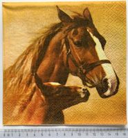 Serviette Tier Pferd Fohlen