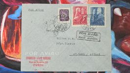 CL32 Enveloppe + Timbre Portugal 1947