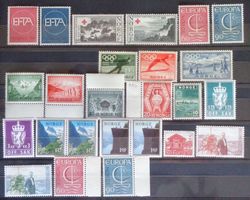 NORGE - NOREG 1943–1976: Des timbres neufs **