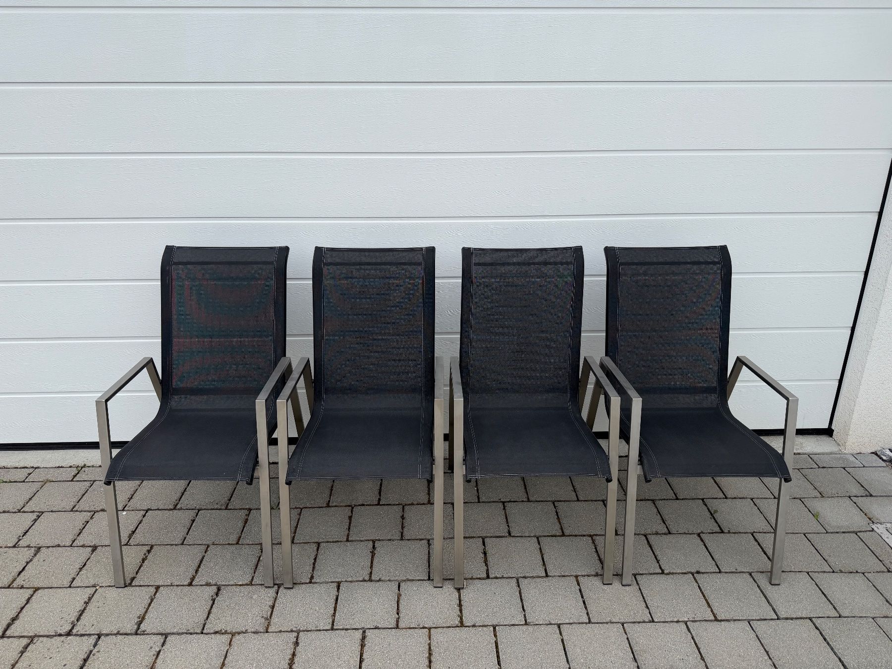 Sedie: Gartenstühle Chromstahl 4 Stk – Usato da Felben wellhausen venduto da To.el 2