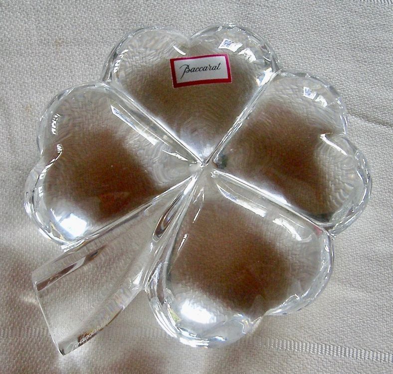 Baccarat Statuette: Baccarat Kleeblatt – Usato da Winkel venduto da gabriele56 3