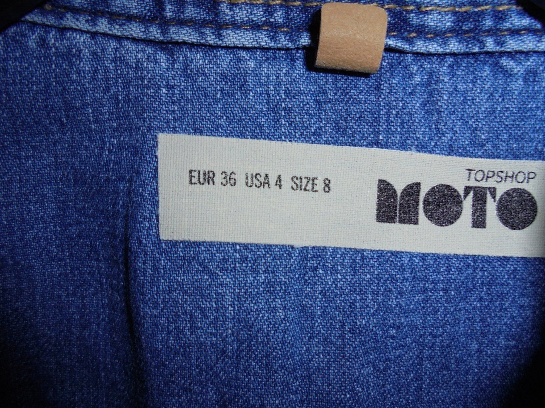 Topshop Camicette: JEANSBLUSE GRÖSSE 36 VON TOPSHOP – Usato da Aarau Rohr venduto da PinkSchwein 2