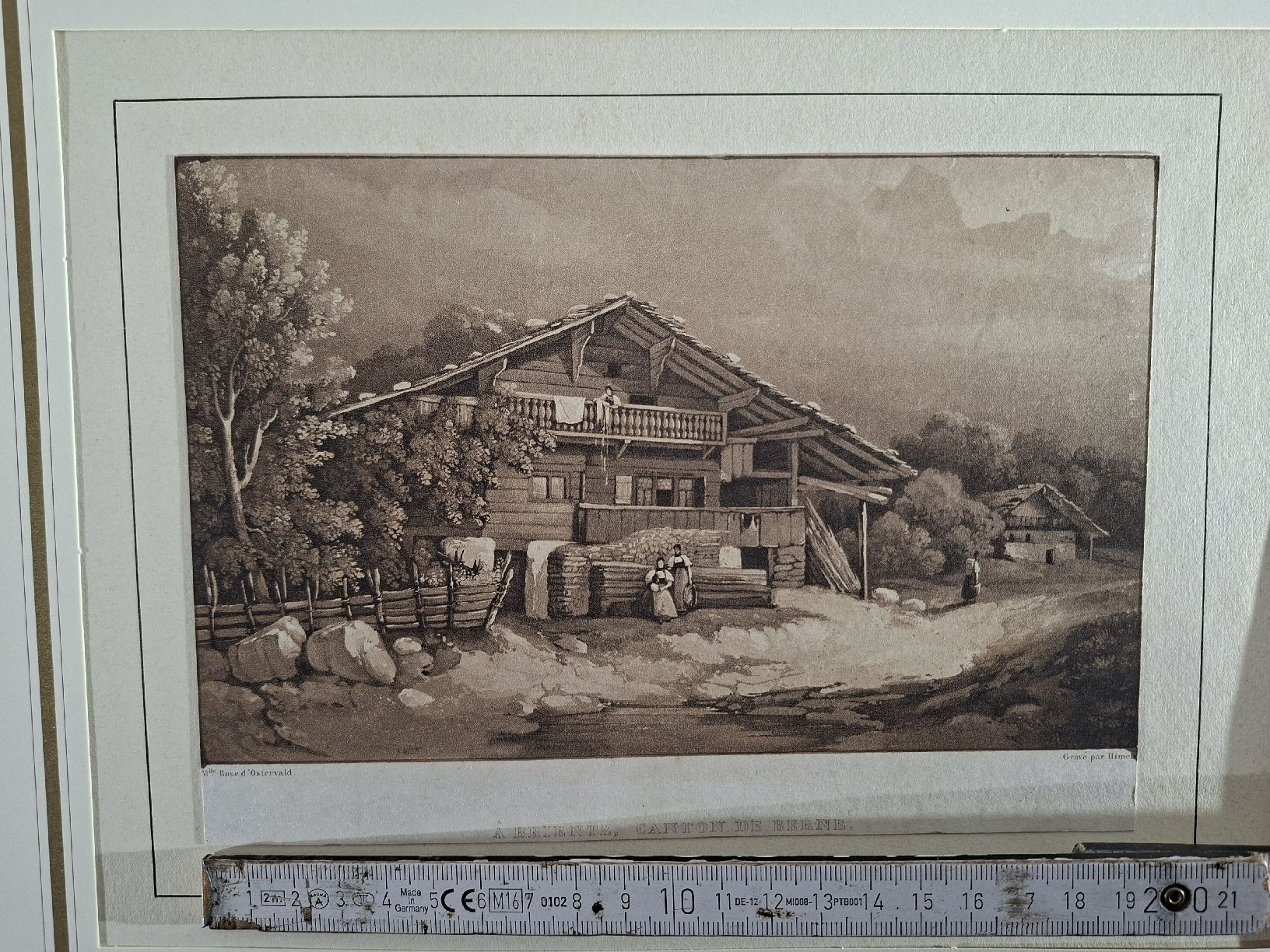 Gravures: Lot 37 ,5 Stiche  – D'occasion à Grindelwald par carro5 9
