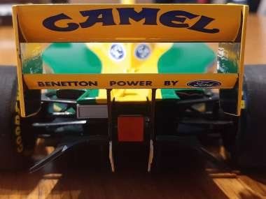 1:18 Scale Minichamps Benetton Renault B193 F1 Model Car - 1993