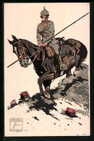 Ludwig Hohlwein: Siegreicher Soldat zu P