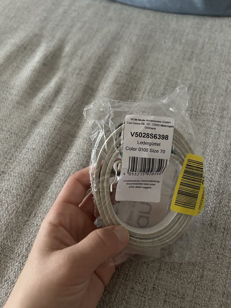 Gürtel: Vanzetti Ledergurt beige Grösse 70 neu – Neu (gemäss Beschreibung) aus Ebikon von luu_2x95 1