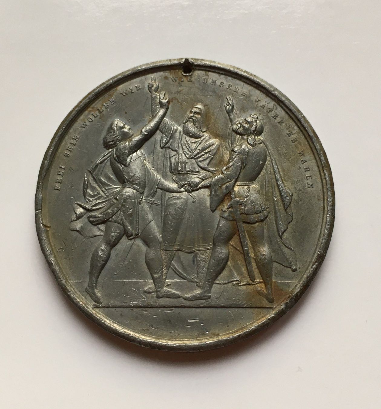 Medaillen: 1876 Schützenmedaille Lausanne – Gebraucht aus Kirchberg SG von Zenhad69
