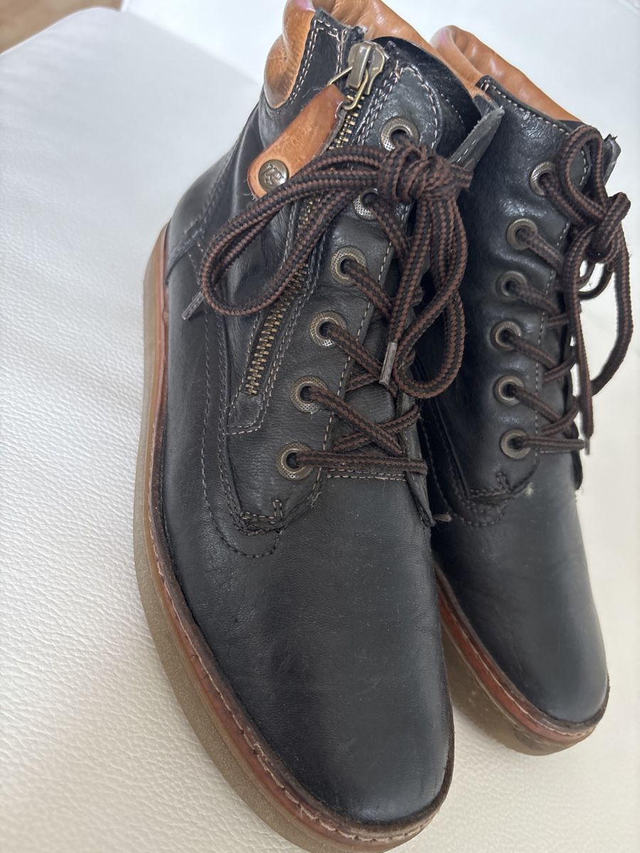 Paul Green Scarpe da donna: Schwarze Paul Green Winter Boots,  gr.5 – Usato da langenthal venduto da rundholz7
