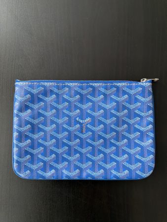 Goyard Senat PM Pouch Blue