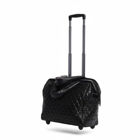 Chanel travel set - rolling trolly + tote bag