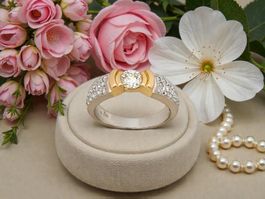 ROMER AG, Winterthur. Diamant - Ring, ca. 0.75 ct