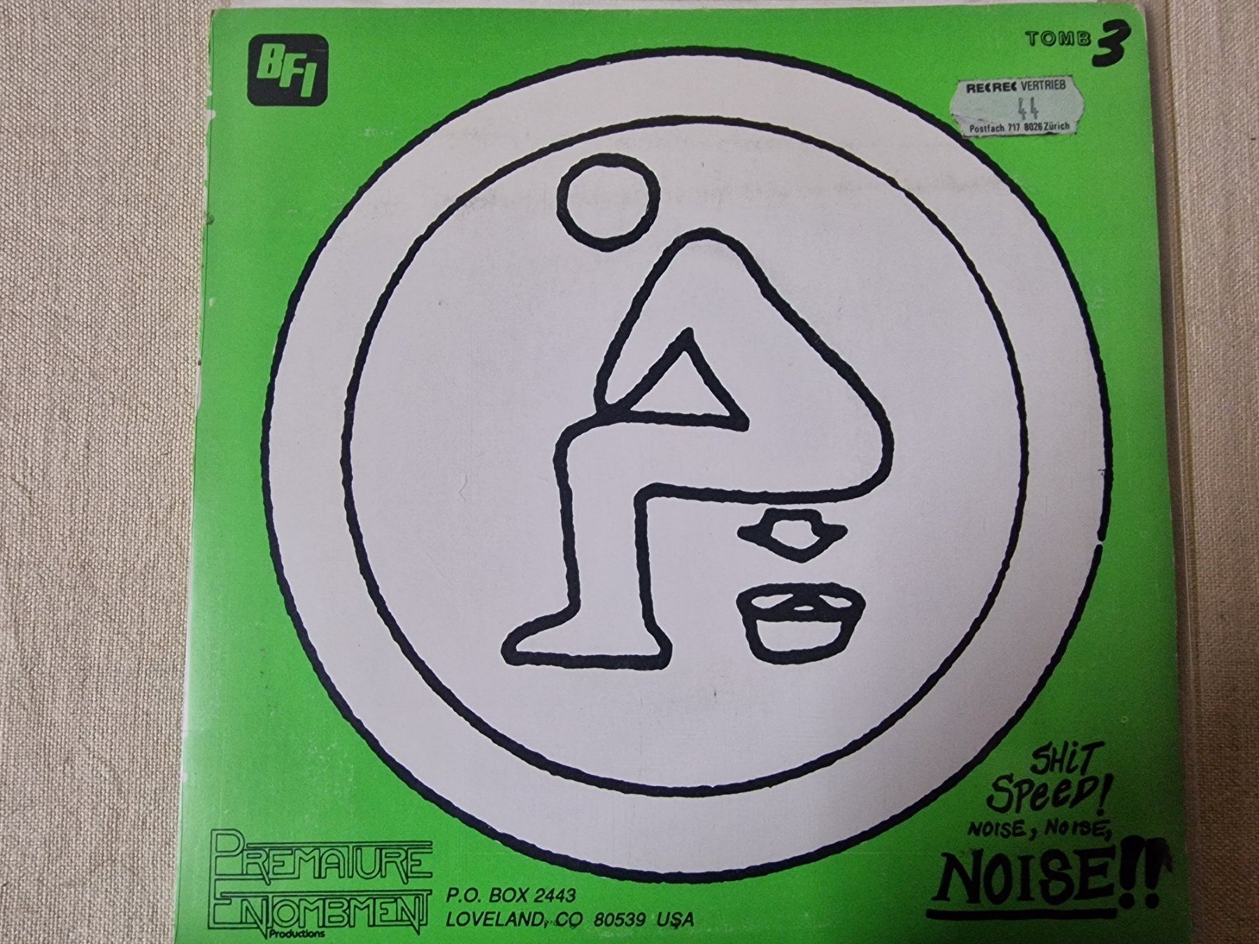 Dischi in vinile: Splatterreah Single – Live – Usato da Root venduto da atelier22 1