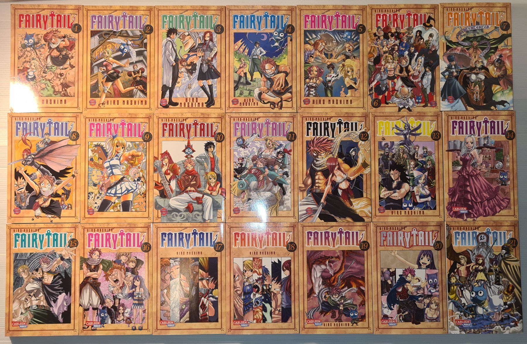 Comics: Fairy Tail -  1 bis 38 von Hiro Mashima Manga – Gebraucht aus Münchenstein von vitalfit