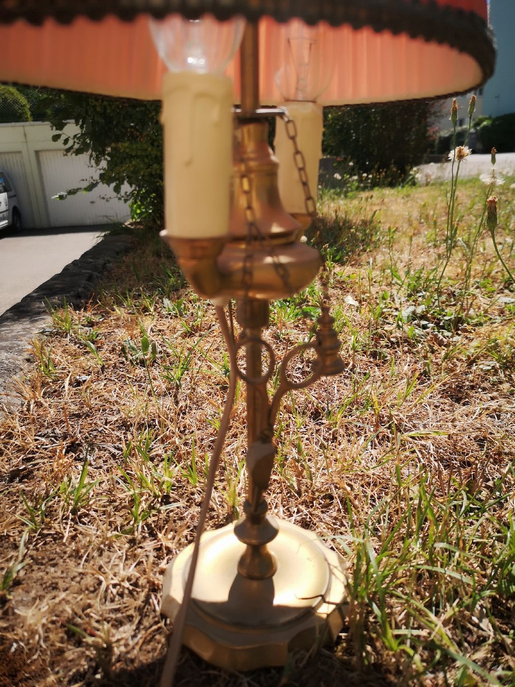Lampes: Antike Messing Tisch Lampe – D'occasion à Dietikon par pokerface5 6